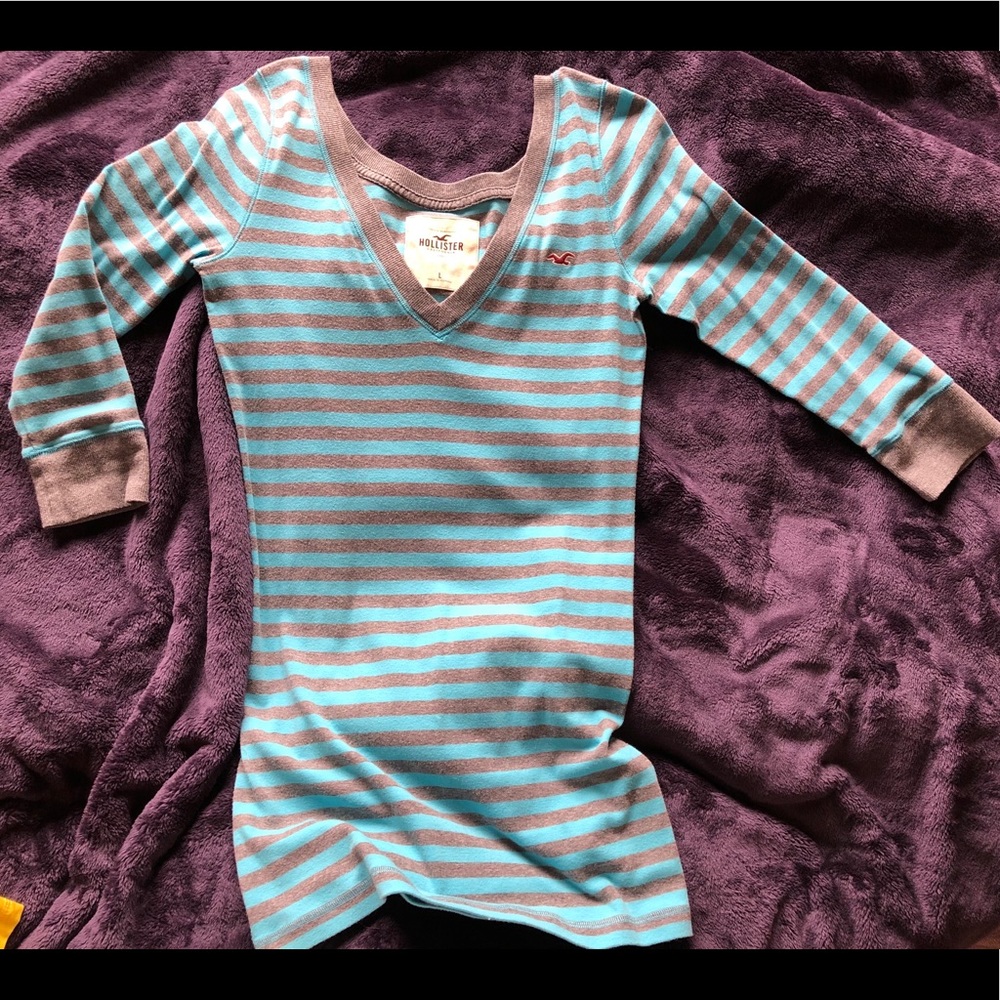 Hollister 3/4 sleeve top